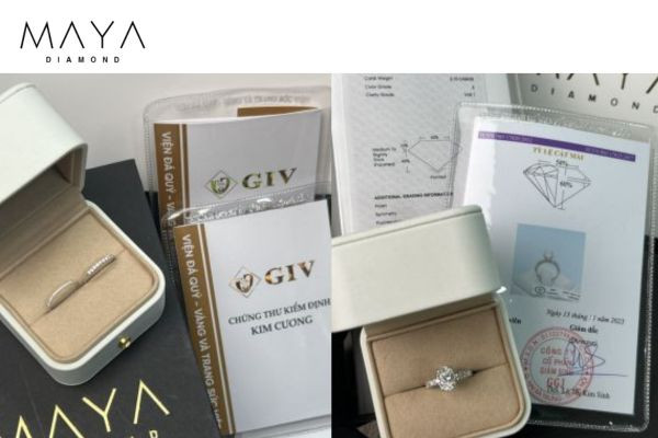 Những thông tin có trên giấy kiểm định kim cương GIA