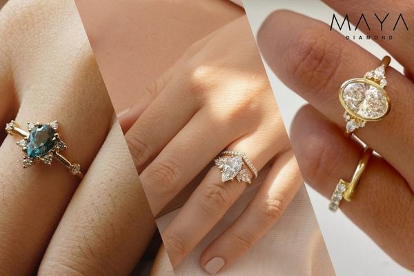 Bí quyết chọn dáng nhẫn cho dáng tay ngắn