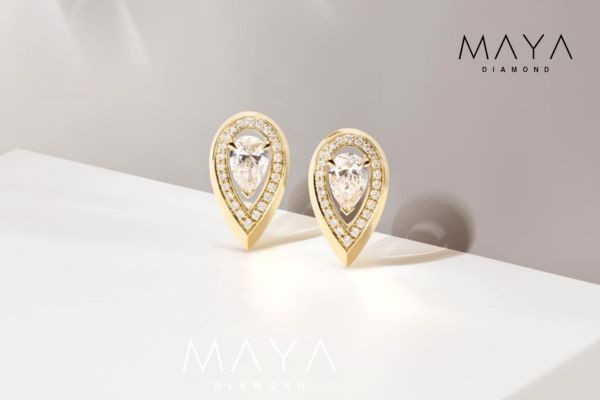 Mẫu bông tai dáng giọt nước