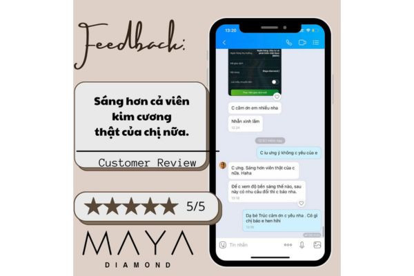 Lựa chọn nhẫn cầu hôn TWIG tại Maya Diamond