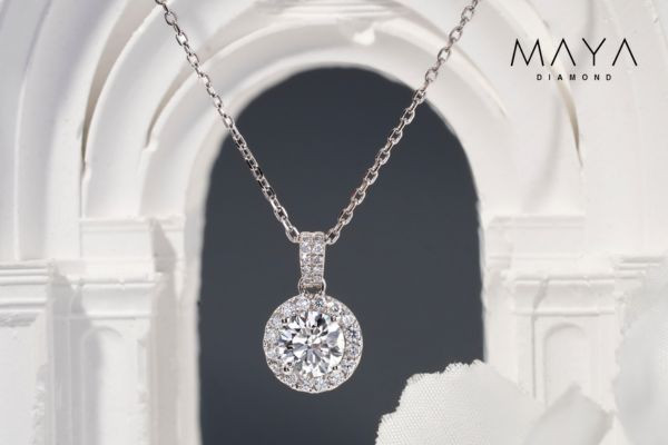 Dây chuyền mặt Halo