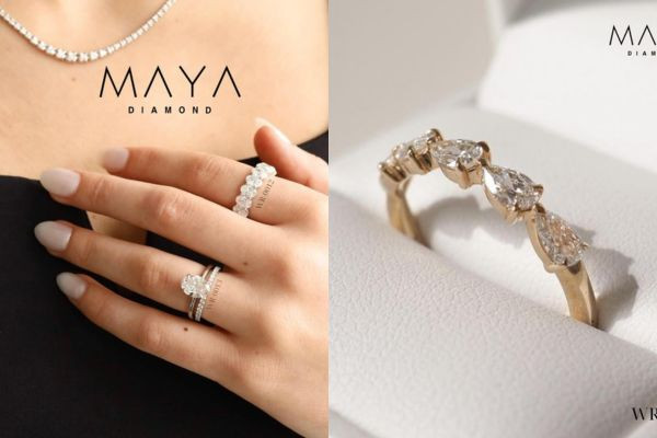 Trang sức kim cương nhân tạo nhà Maya Diamond