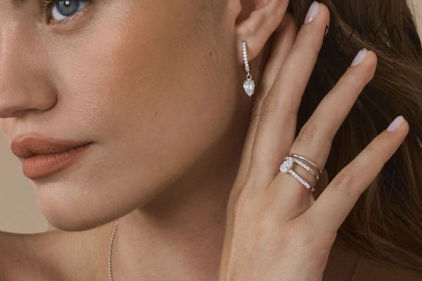 Combo trang sức kim cương nhân tạo