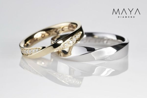 Nhẫn cưới đặt riêng tại Maya HCM