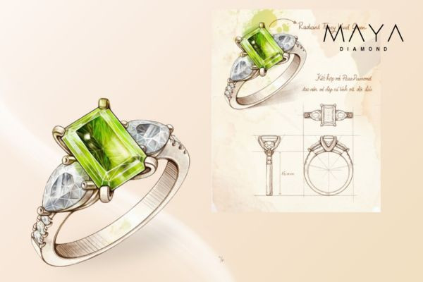 Kim cương xanh lá