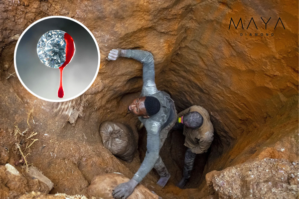 Kim cương máu - Thuật ngữ đau xót trong ngành kim hoàn