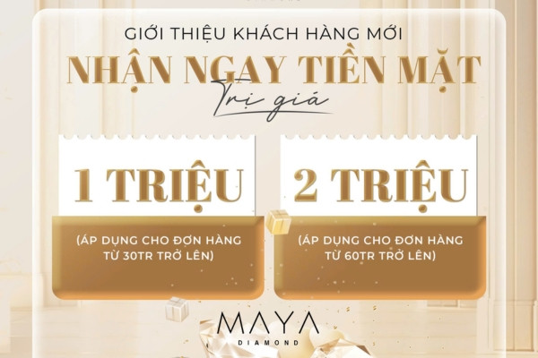 Chương trình dành cho khách hàng thân thiết tại Maya