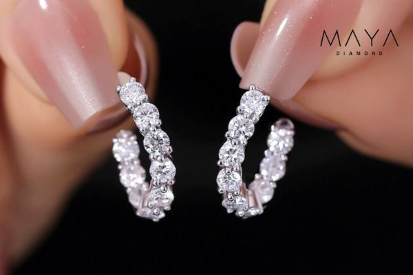 Bông tai style tennis