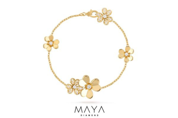 Địa chỉ mua lắc tay kim cương nhân tạo - Maya Diamond