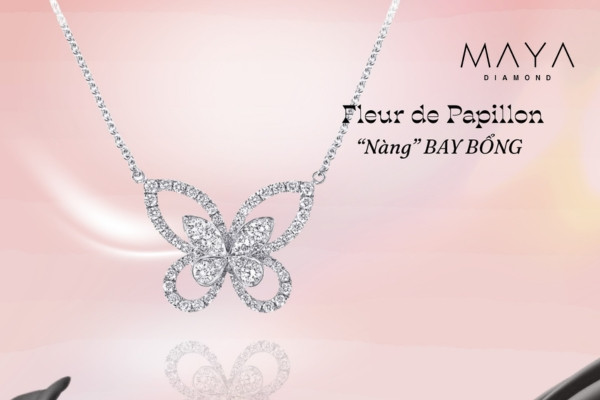 Thiết kế Fleur de Papillon – Nàng Bay Bổng