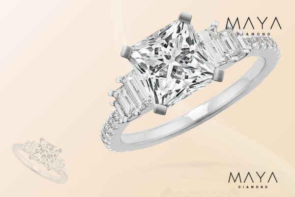 Nhẫn thiết kế Art Deco