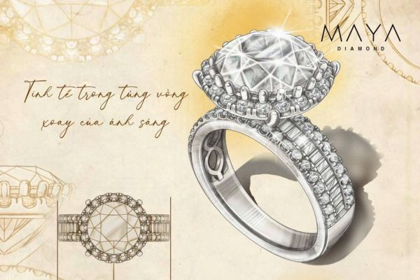 Nhẫn cầu hôn cho Sư Tử