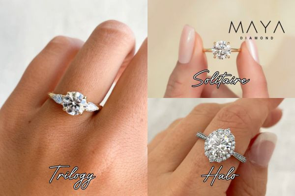 3 mẫu nhẫn cầu hôn kim cương đẹp nhất