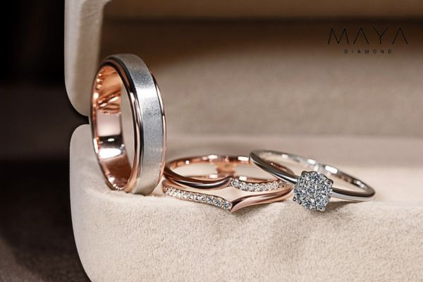 Nhẫn kim cương nhân tạo 