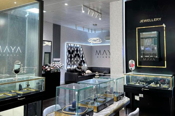 Địa chỉ mua nhẫn cưới kim cương 4 ly - Maya Diamond