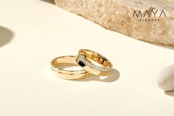 Thiết kế nhẫn cưới tối giản