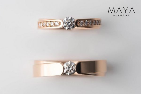 Nhẫn cưới Round Diamond