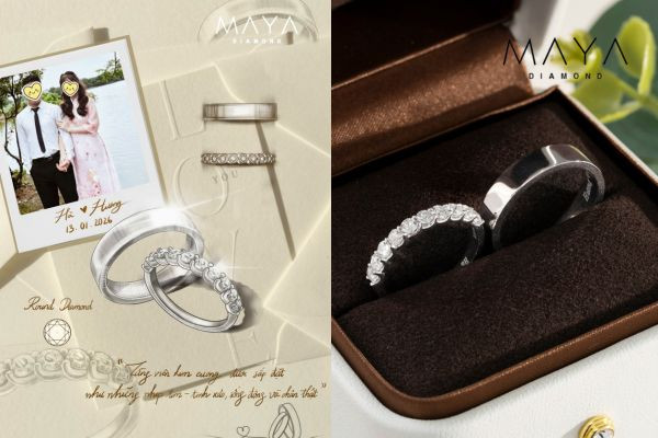 Thiết kế nhẫn cưới theo yêu cầu
