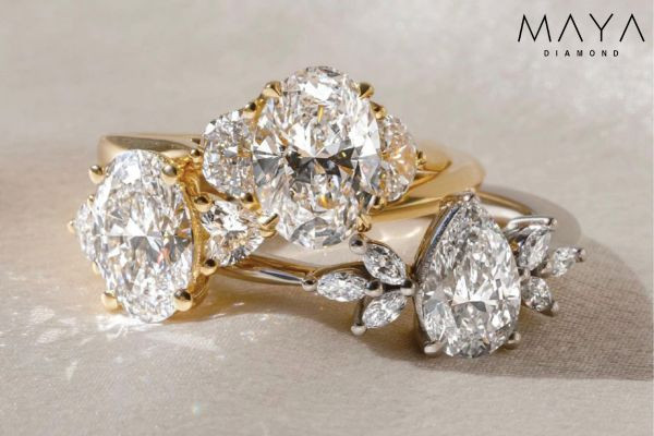 Nhẫn kim cương nhân tạo