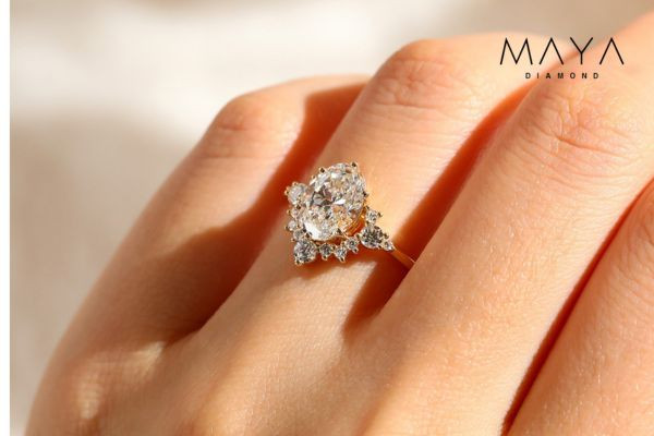 Nhẫn Radiant 3-stone