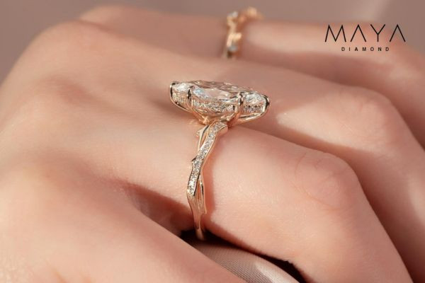 Giá trị của chiếc nhẫn kim cương chế tác nằm ở sự độc đáo