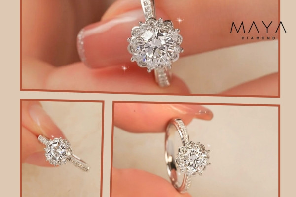 Thiết kế Hoa halo cổ điển