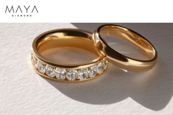 Nhẫn kim cương tại Maya sử dụng kim cương nhân tạo đạt tiêu chuẩn quốc tế 
