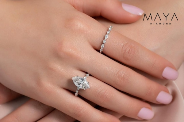 Nhẫn kim cương marquise 2 carat – Điểm nhấn ấn tượng 