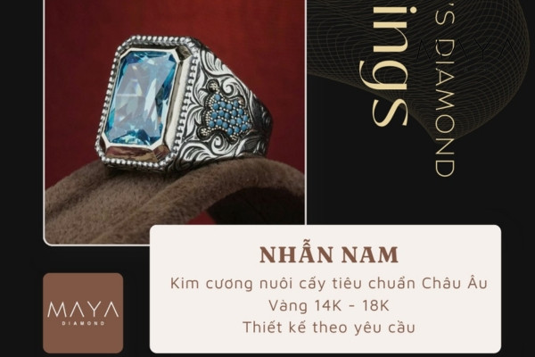 Tiêu chí lựa chọn nhẫn kim cương nam thời thượng