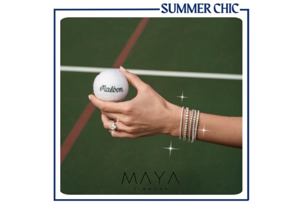 Summer Chic cùng trang sức kim cương nhân tạo Maya 