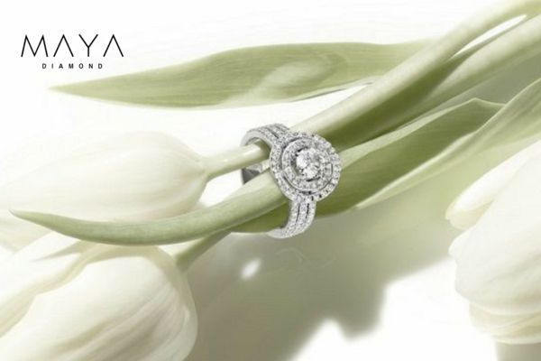 Xu hướng lựa chọn nhẫn kim cương kiểu pavé