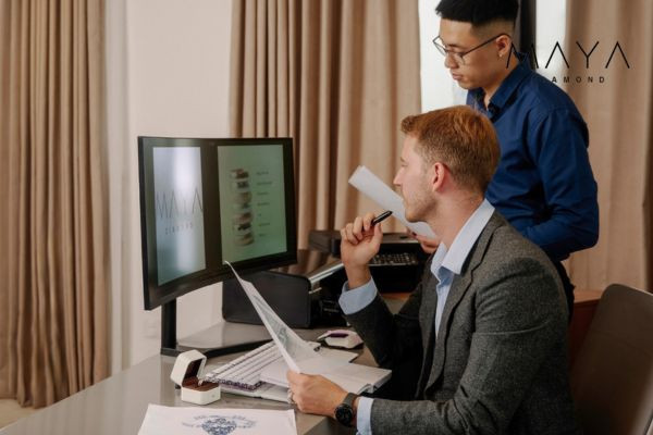 Địa chỉ mua nhẫn kim cương nuôi cấy chất lượng