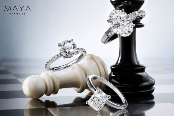 Mua nhẫn phong cách Soft Power tại Maya Diamond