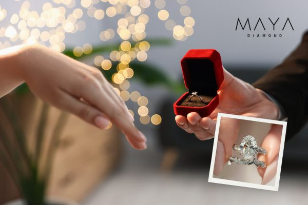 Nhẫn kim cương cầu hôn hoặc kỷ niệm