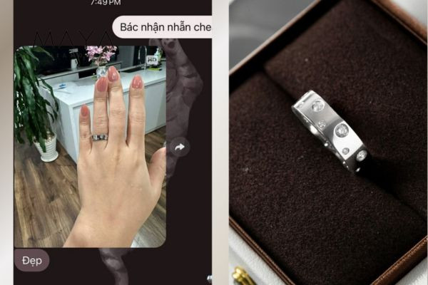 Nhẫn kim cương - món quà đầy ý nghĩa