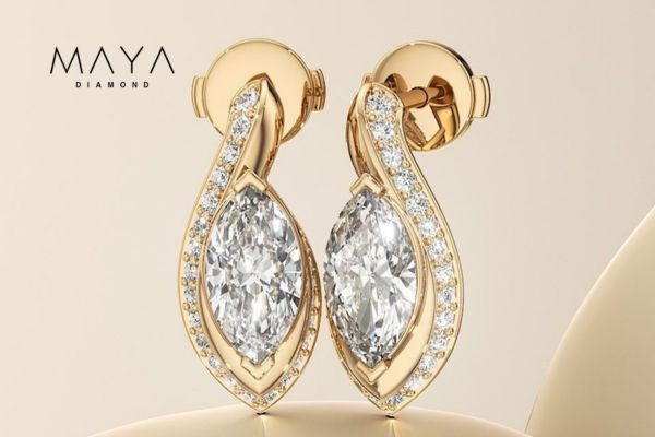 Bông tai kim cương là lựa chọn tuyệt vời 