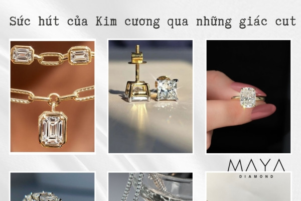 Xu hướng mix & match set dây chuyền và khuyên tai kim cương nhân tạo