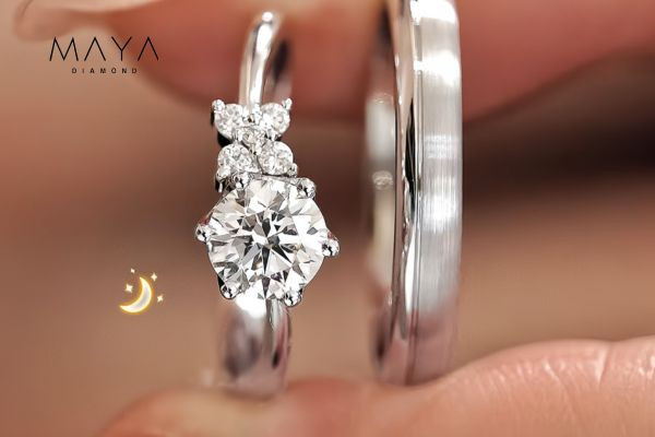 TOP nhẫn cưới sang trọng tại Maya Diamond