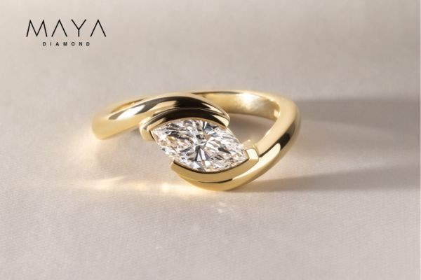 Thiết kế nhẫn Bezel Setting 