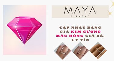 CẬP NHẬT BẢNG GIÁ KIM CƯƠNG MÀU HỒNG GIÁ RẺ, UY TÍN