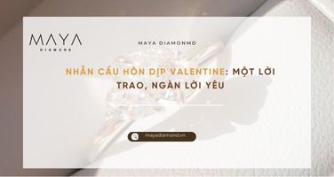 Nhẫn cầu hôn dịp valentine: Một lời trao, ngàn đời yêu