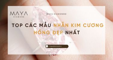 TOP CÁC MẪU NHẪN KIM CƯƠNG HỒNG ĐẸP NHẤT