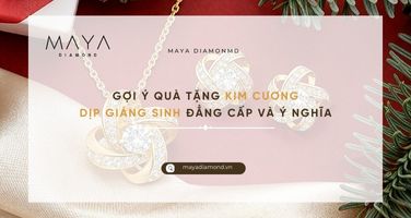 GỢI Ý QUÀ TẶNG KIM CƯƠNG DỊP GIÁNG SINH ĐẲNG CẤP VÀ Ý NGHĨA