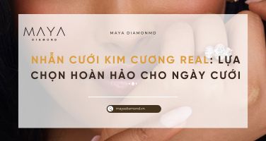 NHẪN CƯỚI KIM CƯƠNG REAL: LỰA CHỌN HOÀN HẢO CHO NGÀY CƯỚI