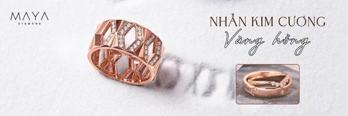 LỰA CHỌN MỚI LẠ VỚI NHẪN KIM CƯƠNG VÀNG HỒNG