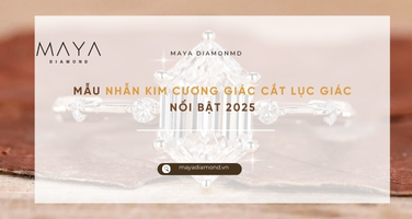 MẪU NHẪN KIM CƯƠNG GIÁC CẮT LỤC GIÁC NỔI BẬT 2025