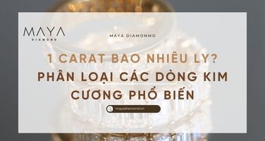 1 CARAT BAO NHIÊU LY? PHÂN LOẠI CÁC DÒNG KIM CƯƠNG PHỔ BIẾN