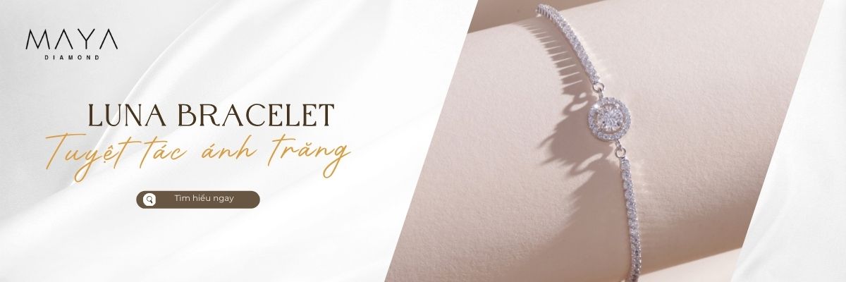 VÒNG TAY KIM CƯƠNG LUNA BRACELET LẤP LÁNH NHƯ ÁNH TRĂNG
