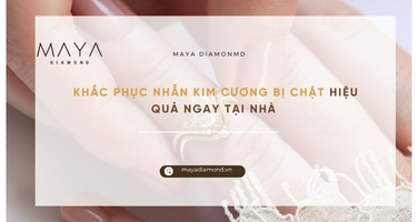 KHẮC PHỤC NHẪN KIM CƯƠNG BỊ CHẬT HIỆU QUẢ NGAY TẠI NHÀ