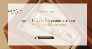 BST NHẪN CƯỚI KIM CƯƠNG ĐẸP 2025 DÀNH CHO CẶP ĐÔI GENZ